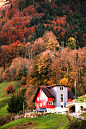 Dallenwil,一个瑞士小镇的震撼秋色