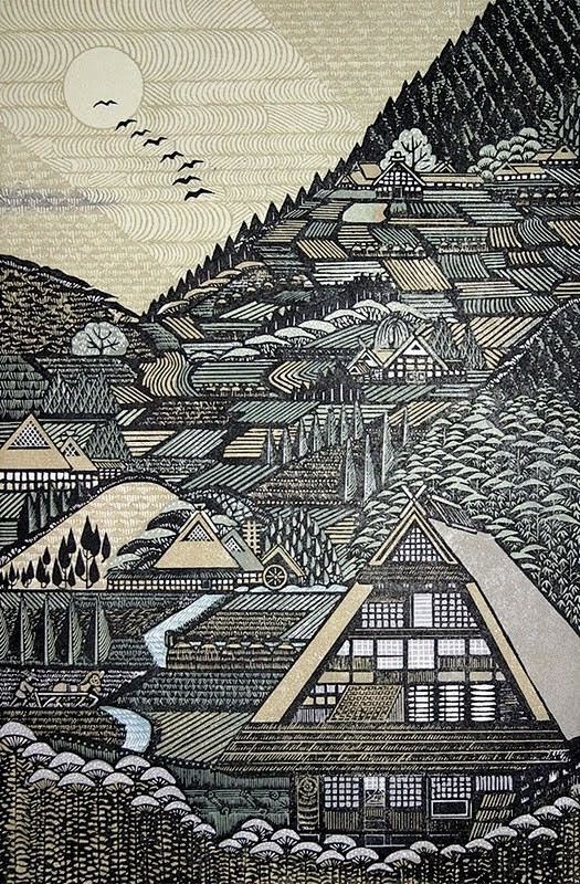 Ray Morimura雷森村雕版画
