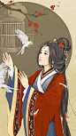【只愿君心似我心，定不负相思意】古风 仕女 唯美 卫子夫 暖暖环游世界同人by小婳渣三三