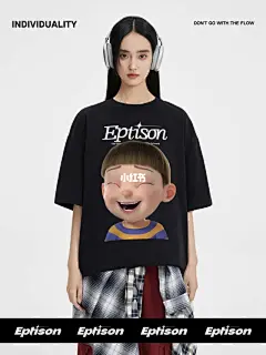 Eptison丨治愈表情包印花T恤来啦