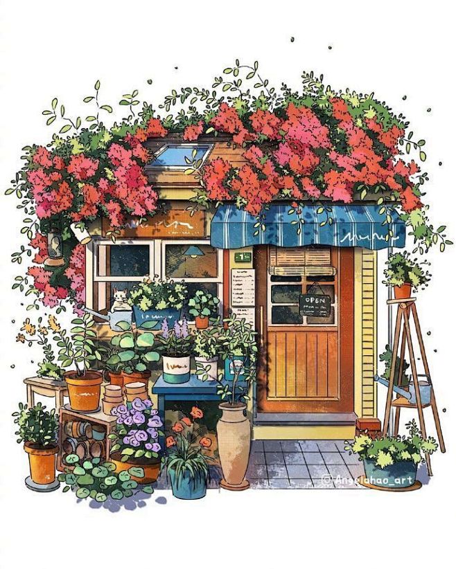 现代童话风小屋