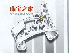 手绘首饰设计样稿欣赏(一)_珠宝设计_珠宝之家@北坤人素材