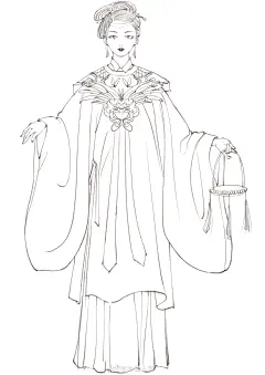 古风人物线稿 (125)