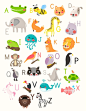 Alphabet with animals