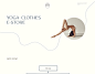 Yoga clothes e-store