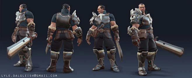 Battle Tactician, Lyle Dalgleish : Game rez Character Inspired by ...