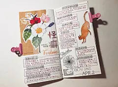 【拼贴手帐-来自我的怪癖】
所有拼贴素材都是事先自己画又拿来用的
多数是用马克笔和水彩
你萌有什么特别怪的怪癖吗分享一下


...展开全文c