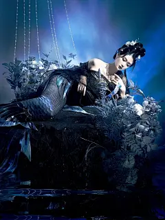 沧海月明珠有泪｜当汉服遇上鱼尾_1_阿佑AYU_来自小红书网页版