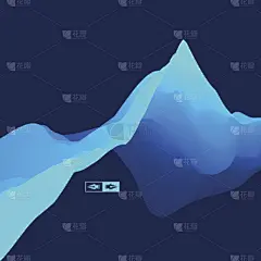 地形图,山,地形,山脉,地貌,自然地理,高处,山顶,色板,波纹