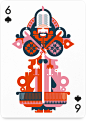 从2~JOKER，54位艺术家，54种风格，一套完整的扑克牌