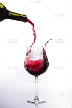 红葡萄酒,饮料,酒瓶,含酒精饮料,周年纪念,葡萄酒,背景分离,玻璃杯,浪漫,瓶子