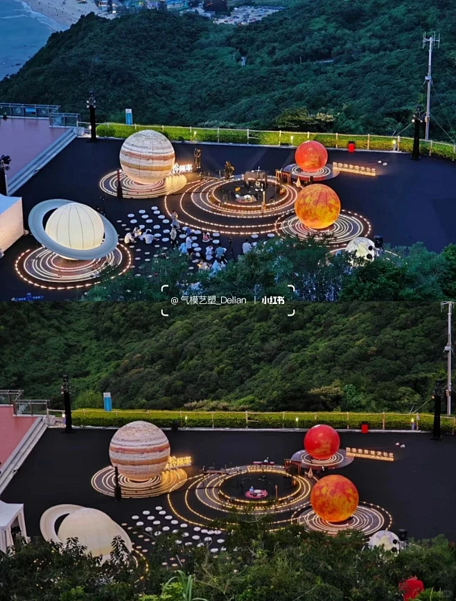 星空音乐会被星光环绕的美好夜晚✨气模定制