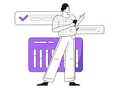 运营插画 | 图源免费EPS文件 |商业工作人物平面矢量概念操作手绘插画