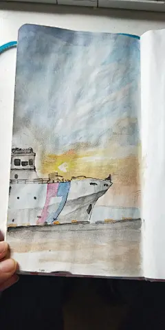 水彩手绘台湾行4