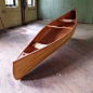 Cedar Strip Canoe from Ashes Still Water Boats