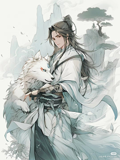后天摆烂躺平采集到古风【男】