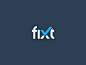 Fixt logo //
作者：Dalius Stuoka //
关键词：字母、打钩、X字母 //
作品汇总：http://huaban.com/boards/25047966/
批注：在logo设计时可以融入打钩的这个元素，有好几个bug的寓意，可塑性很强