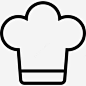 厨师或锅帽轮廓图标png免抠素材_新图网 https://ixintu.com 工具 厨房 帽 厨师 盖 帽子 轮廓 锅 概述 工具和器具