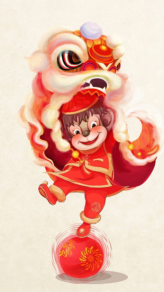 舞狮作为表演艺术成形于一千五百年前的北魏时代中国民间传统习俗认为