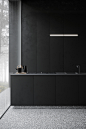 Black Kitchen : Kitchen Design 