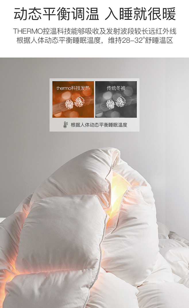 拉芙菲尔100S羽绒被95白鹅绒被子冬被...
