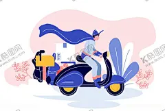 时尚手绘插画 【酷图网】送货,快递员,送货上门,速递员,配送,时尚购物,购物元素,逛商场,节日购物,日常工作,时尚轻奢,小资生活,工作场景,人物手绘,时尚潮流,艺术感,电商,休闲度假,社交生活,社交场景,娱乐场所,青春活力,假期生活,享受生活,度假,避暑度假,日常生活,低碳生活,商务人物,娱乐休闲,网络营销,新媒体,自媒体
