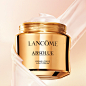 Photo by Lancôme Official on August 02, 2023. May be an image of one or more people, makeup, cosmetics, hand cream and text that says 'LANCԔME ABSOLUE CRÈME LÉGERE LIGHT CREAM'.