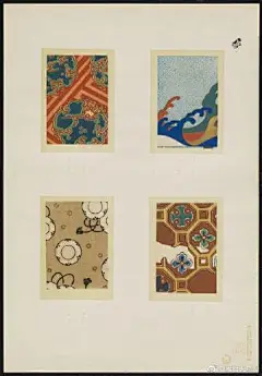 日本传统纹样 第三部分
纹饰/装饰/花纹/服装设计 ​​​​