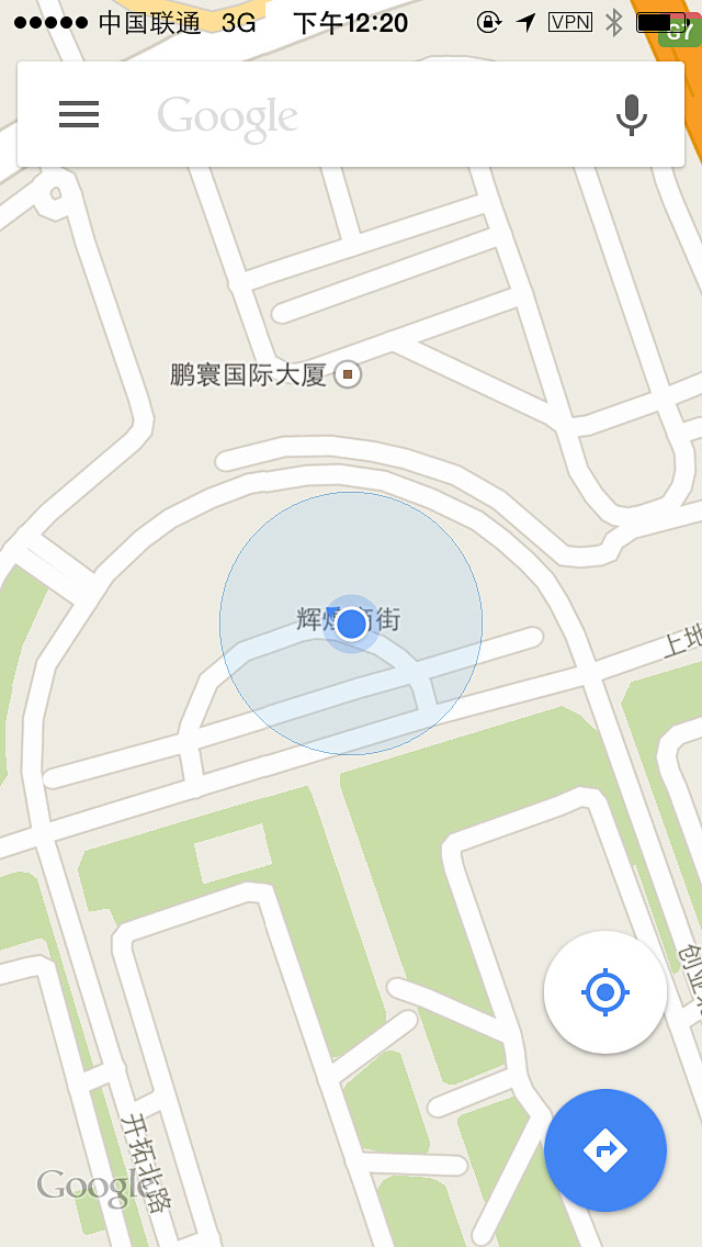 google map ui