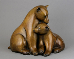 巧克力棕熊采集到雕塑异形