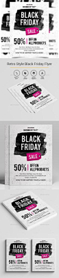 Black Friday Flyer Template PSD #design Download: http://graphicriver.net/item/black-friday-flyer/13617286?ref=ksioks