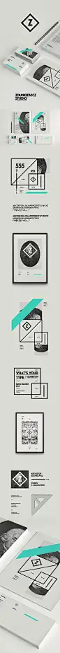 Zdunkiewicz Studio Branding on Behance | Fivestar Branding – Design and Branding Agency &amp; Inspiration Gallery: 