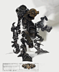 Menial Bot, Iwo Widulinski : concept art for Dark Age Games *CORE* fraction