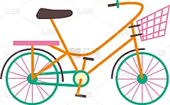 白色,平坦的,城市,篮子,脚踏车,迅速,图像,自然美,自行车,运输