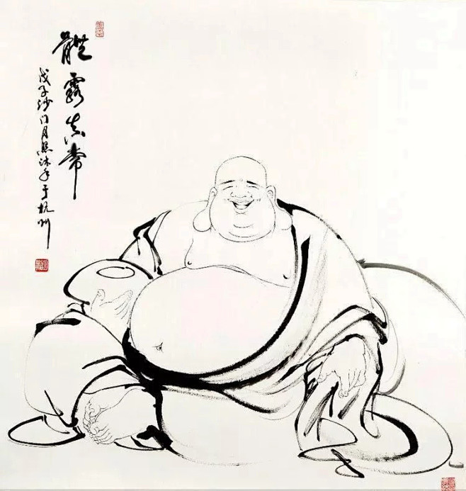 月上照人 儒释道人物造像欣赏