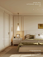 400㎡法式复古风装修｜精致浪漫的氛围感卧室
