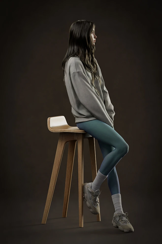 Live sketch model-花瓣网