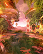 Solar Gardens by Blake Kathryn - ImaginaryLandscapes