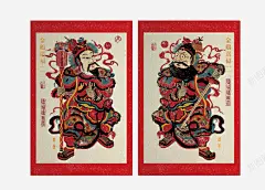 春节大门门神对联高清素材 大门对联 对联 手绘对联 春节对联 装饰画 门神 元素 免抠png 设计图片 免费下载 页面网页 平面电商 创意素材