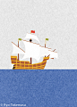 canoe ship locomotive train balloon airplane Vehicle car bus Bike