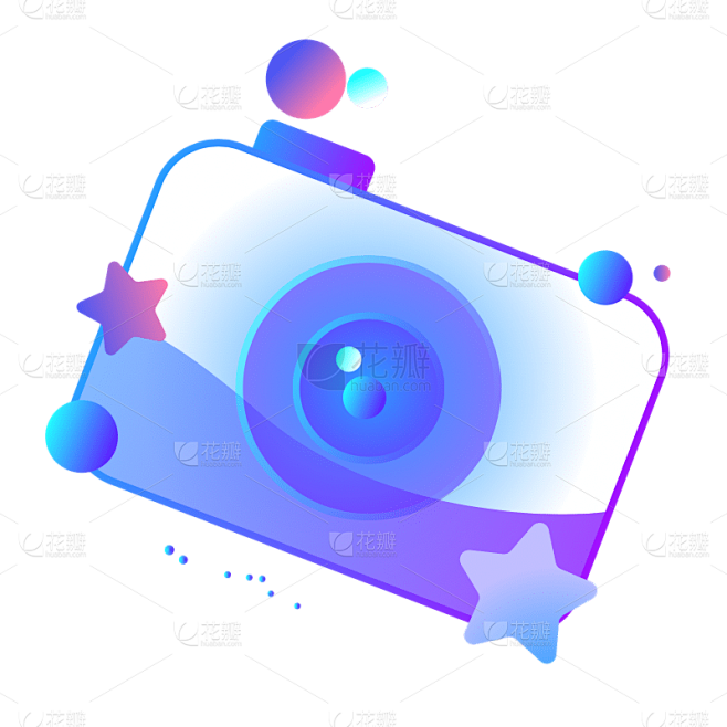 ICON-扁平科技风APPicon-相机