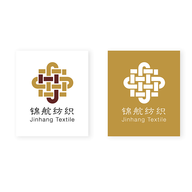锦航纺织logo排列方式