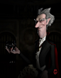 Dracula, Matt Thorup : This is from a Demo I did at CTN for Pixologic back in November, where I created this original concept and demoed my workflow for the presenation. But I wanted to try some new rendering tricks I learned in Keyshot. I don't think I e