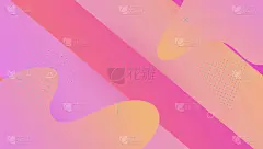 未来主义旗帜。3d几何设计。充满活力的页面。最小的屏幕。商业插图。艺术的着陆页。液体的海报。紫色的平