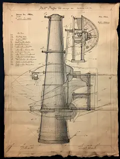 AI绘画_Prompts_Bill_Chai_an_1800s_style_blueprint_of_a_prototype_foghorn_for_a_f864cc60-1dc4-466e-8820-4d2504d710d7_xpanx.com