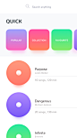 UI/UX Case Study: Playlist — Radial Interaction – Muzli -Design Inspiration : When words fail, music speaks.
 — Shakespeare.