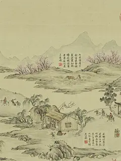 凛冬之后，春暖花开|董邦达《九阳消寒图》
