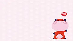 粉豆啰啰与牛红红壁纸