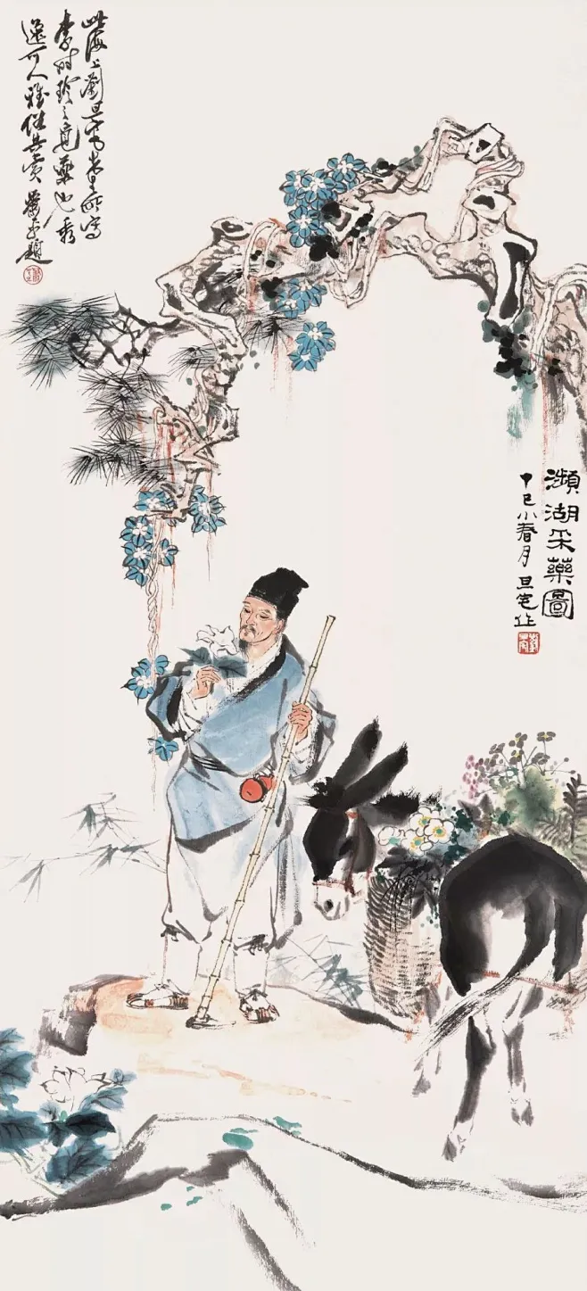 一位创作“小人书”的“大画家”（120幅）_刘旦宅 : 解放后，刘旦宅在家乡已小有名气，1951年到上海，为私营大中国图画出版社画书籍插图 ...