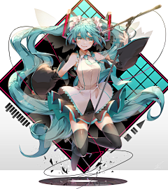 兔纸君の奶糖♥℡采集到初音